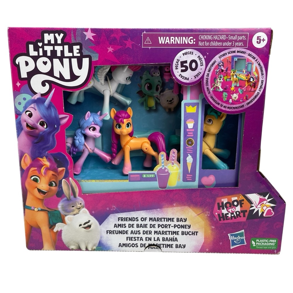 My Little Pony Friends of Maretime Bay Playset 50 Pieces Age 5+ NEW